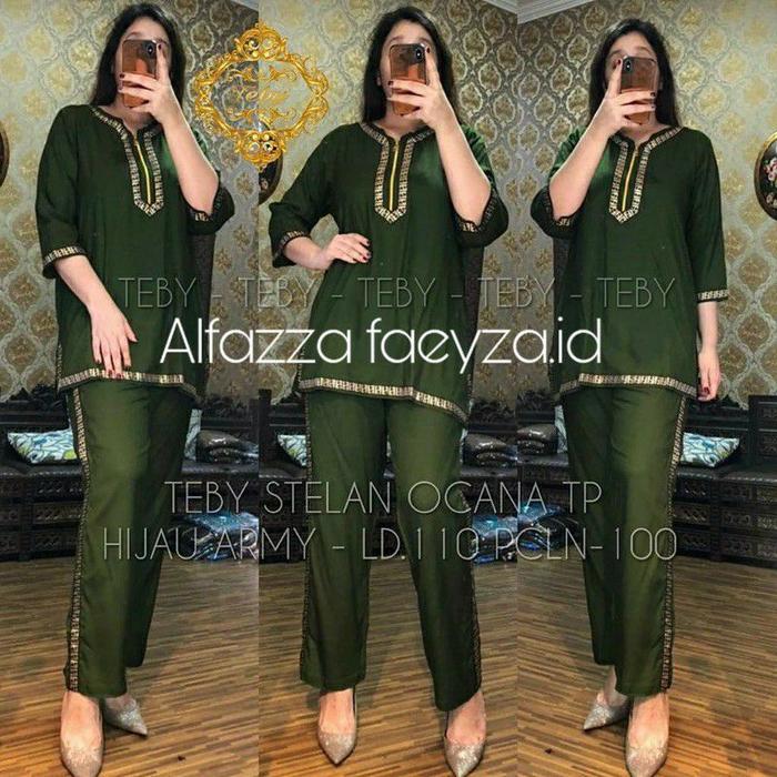 ONE SET TEBY OCANA TP TANGAN PANJANG/ONE SET ARAB TEBY OCANA