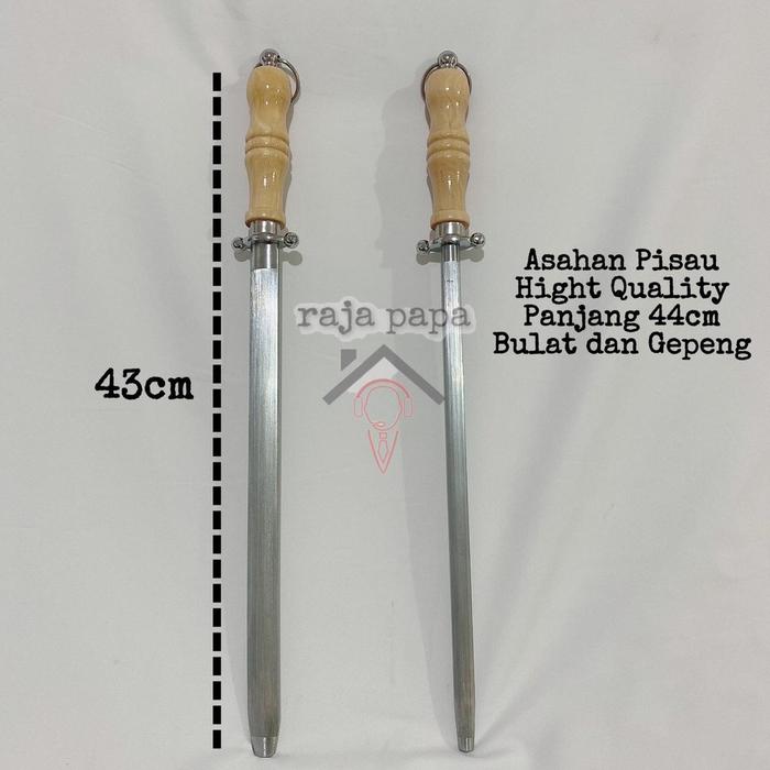Rapa Asahan Pisau Kristal Pengasah Pisau Daging stick Pisau 12inc 43c