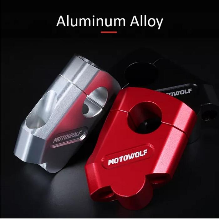 READY STOCK Raiser Peninggi Stang Motor Motowolf Raiser Stang CNC Almunium Alloy