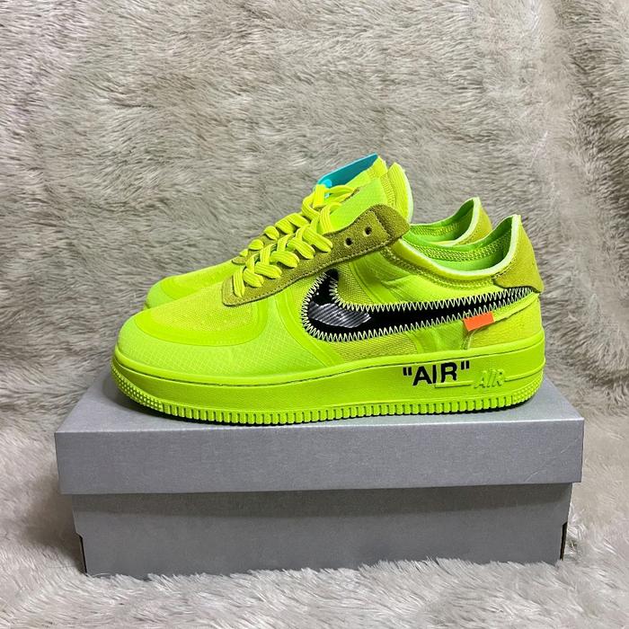 Sepatu AF1 x Off White Volt