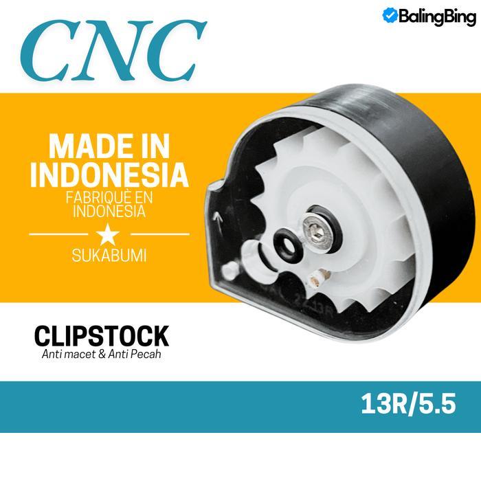 STOK TERBATAS !!!! CLIPSTOCK CNC ISI 5.5 MAGAZIN ANTI MACET DAN PECAH TERJANGKAU