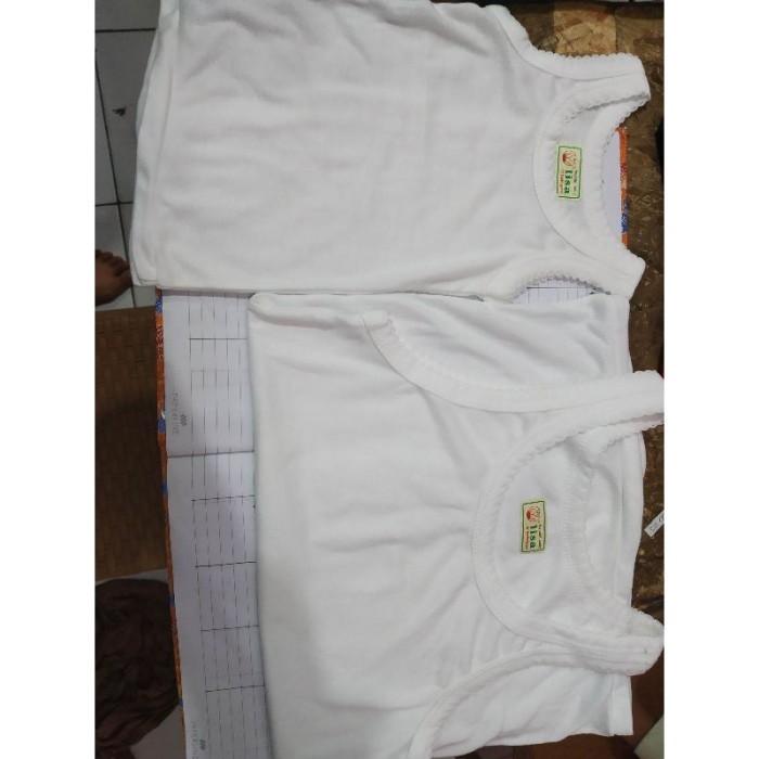 3 Pcs Singlet Anak Lisa | Kaos Dalam Anak Unisex | Singlet Bayi Sa