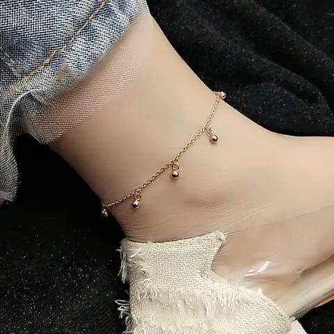 Gelang kaki Full boba lucu terbaru elegan mewah