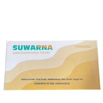 Handscoon Latex Suwarna S,M,L
