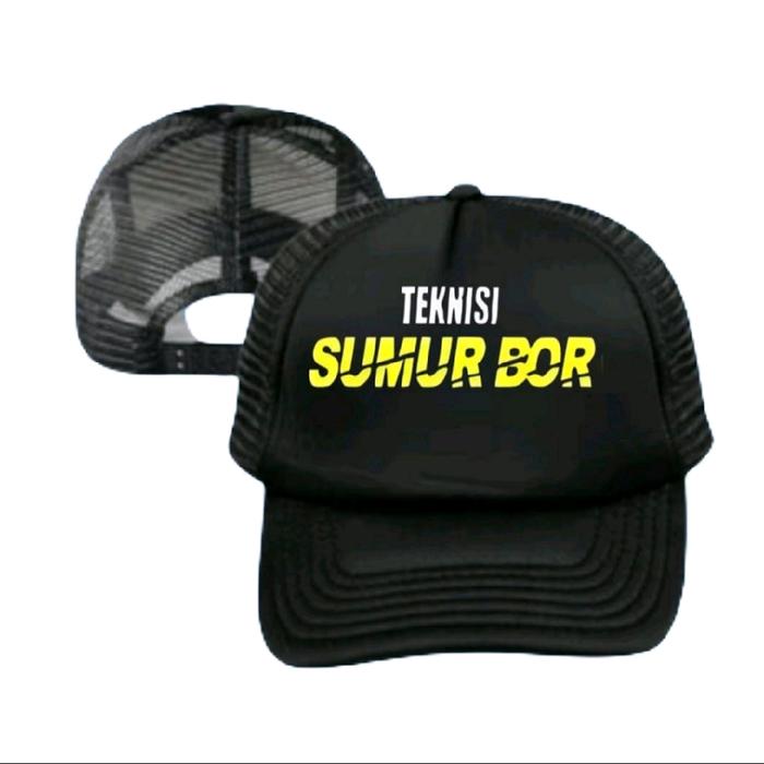 TOPI JARING TRUCKER TEKNISI SUMUR BOR