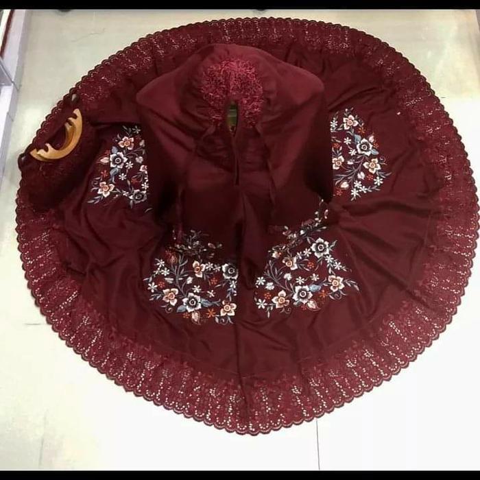 SALE mukena khadijah bordir suji caia khas bukittinggi padang