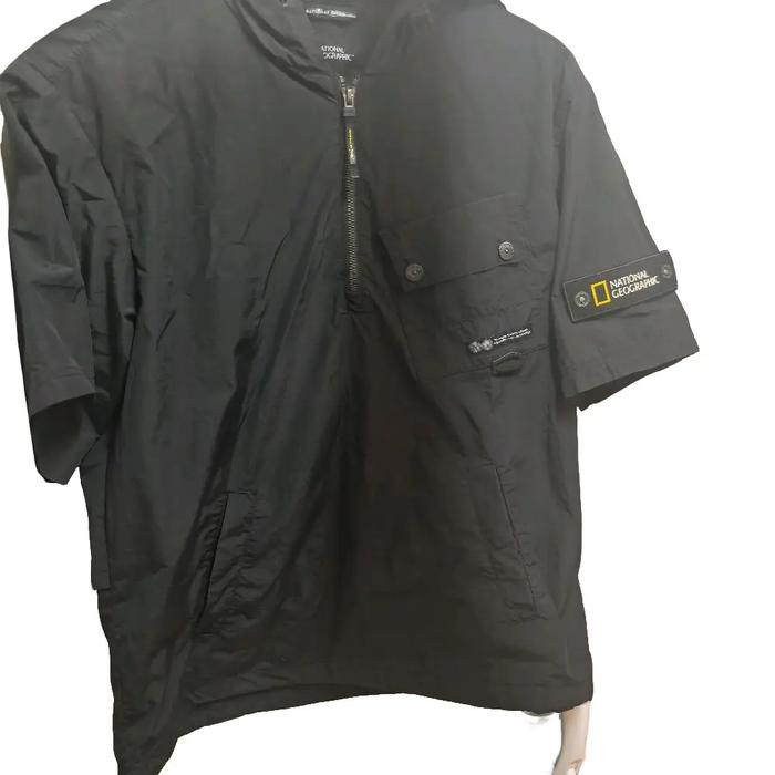 Jaket parasut hoodie natgeo