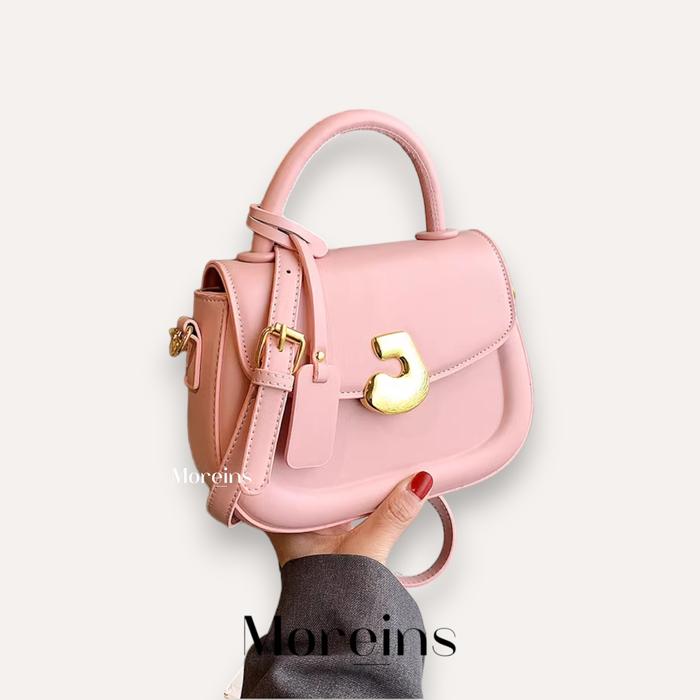 Moreins Clowny Bag MR2404040 Tas Kondangan Party Bag Winter Bag Cocok Travelling muat Banyak Pink, M