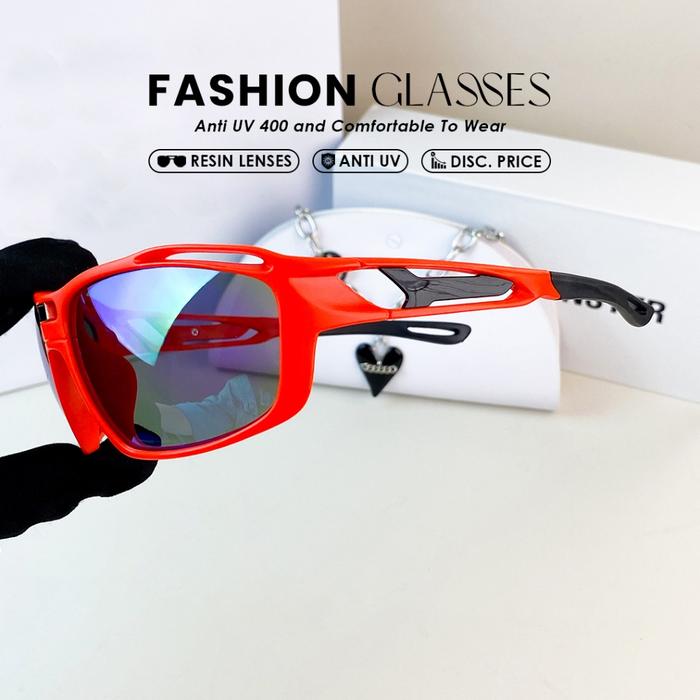 【MARVEL】 Kacamata Sporty Pria Korean Style Anti Sinar UVcool visionMC55422 Eyewear Buruan Sebelum Ke