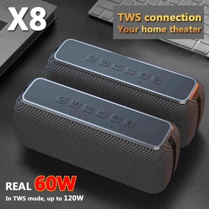 XDOBO X8 Potable Bluetooth Speaker Wireless Column Audio Waterproof