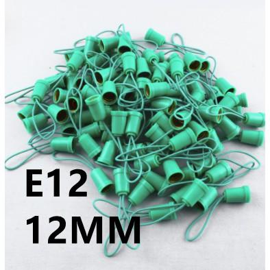 COD-Fitting Lampu E12/E14 / Fitting Lampu Cabe / Dudukan Lampu Cabe E12 /E14 PLASTIK/KERAMIK