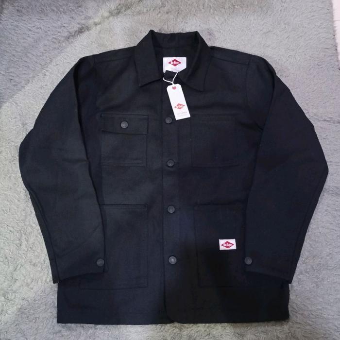 Lee Cooper jacket chore denim dry black BNWT Original murah meriah