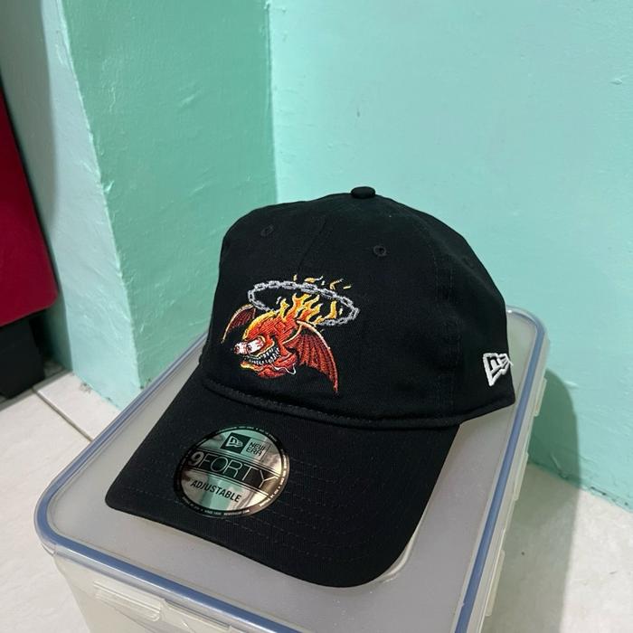New Era Topi 9forty Miami Heat - 100% Original - OSMF - Baru dengan Desain Embroidery Terbaik