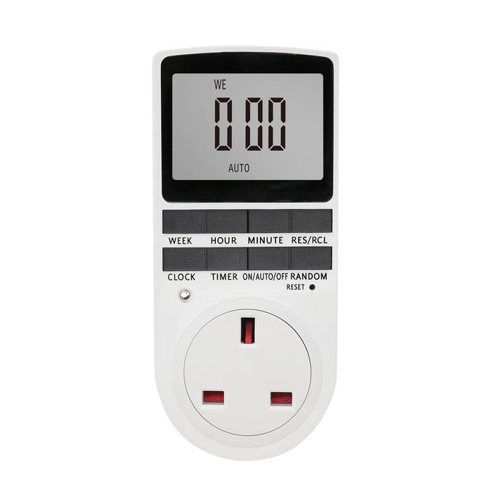 Digital Timer Switch Socket Digital Electronic Timer Switch LCD