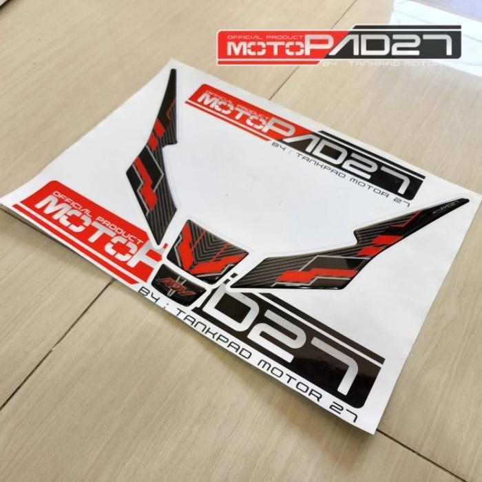 Stiker Tameng Depan ADV 160 Sticker Alis Lampu Depan ADV 160 Resin [NTS]