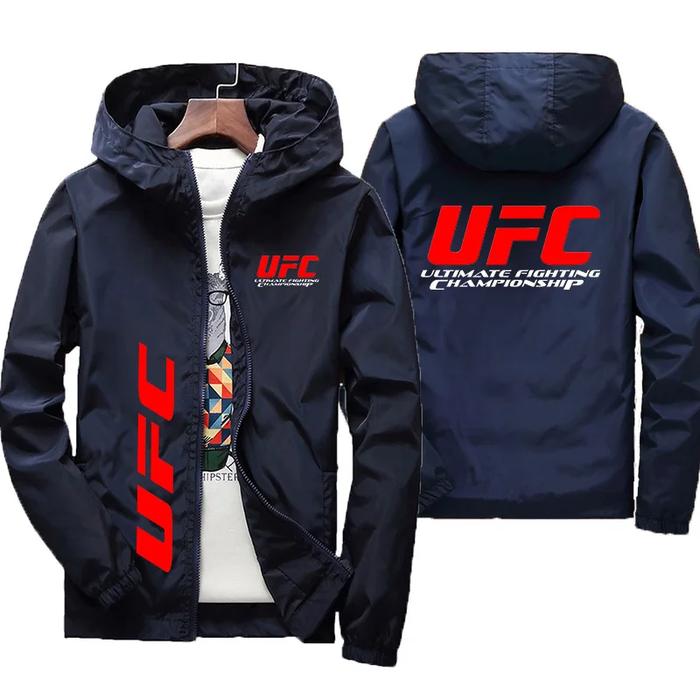 2025 Autumn UFC Fighting Fans Sports Jacket Men's and Women's Casual Fashion Lightweight Waterproof 