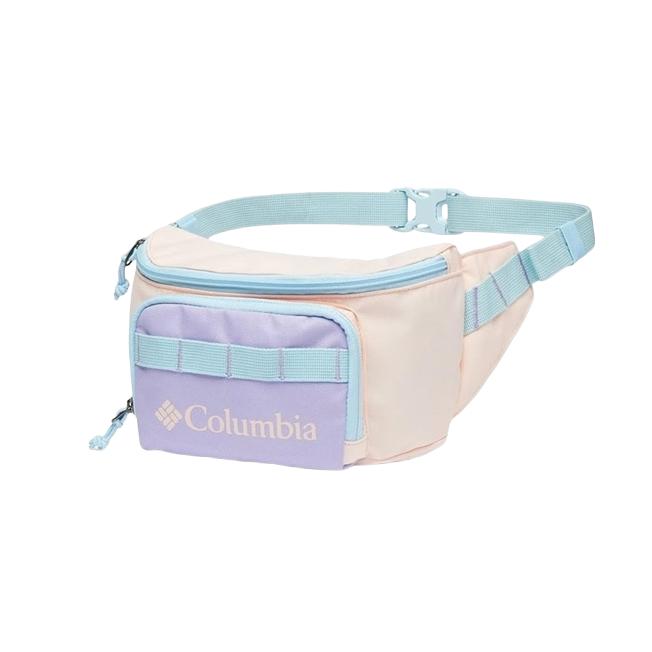 Tas Pinggang Wanita Waist Bag Columbia Zigzag Hip Pack Peach Original
