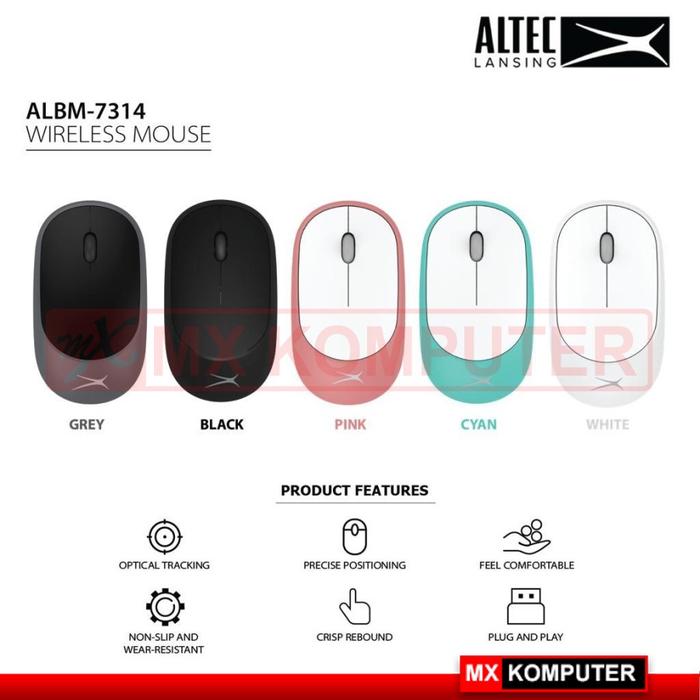 Altec Lansing Mouse Wireless ALBM7314