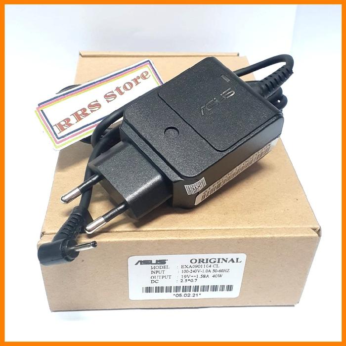 Charger Adaptor Asus EXA1004EH 19V 1.58A 2.5x0.7mm small Original Asus Eee PC 1101HAG ASUS Eee PC 11