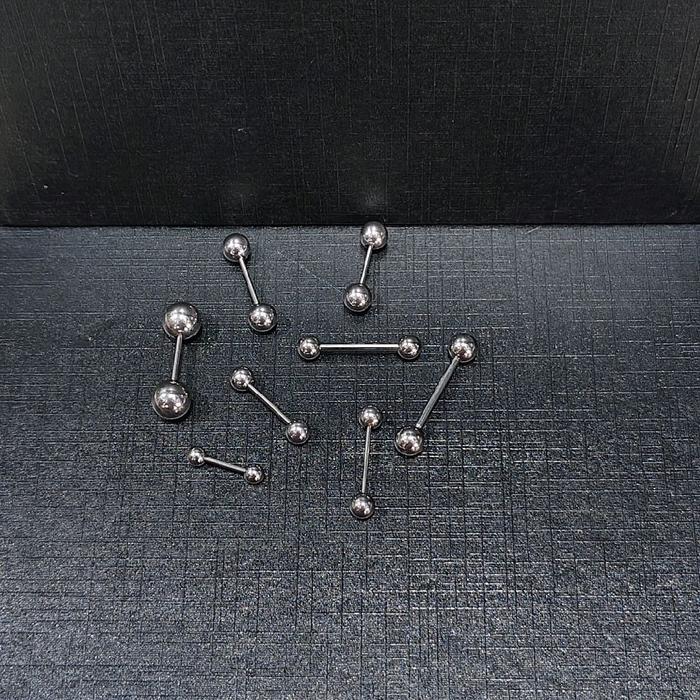 ANTING BARBEL TELINGA LIDAH / TINDIK TELINGA / PIERCING TITANIUM / BARBEL LIDAH