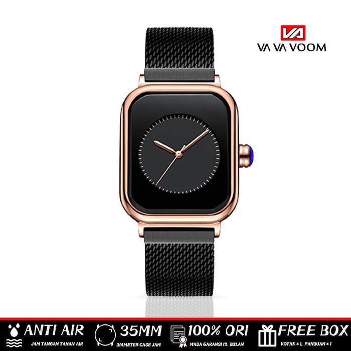 VAVA VOOM 2391 Jam Tangan Wanita Original Fashion Anti Air Stainless Steel（Free BOX+Baterai cadangan