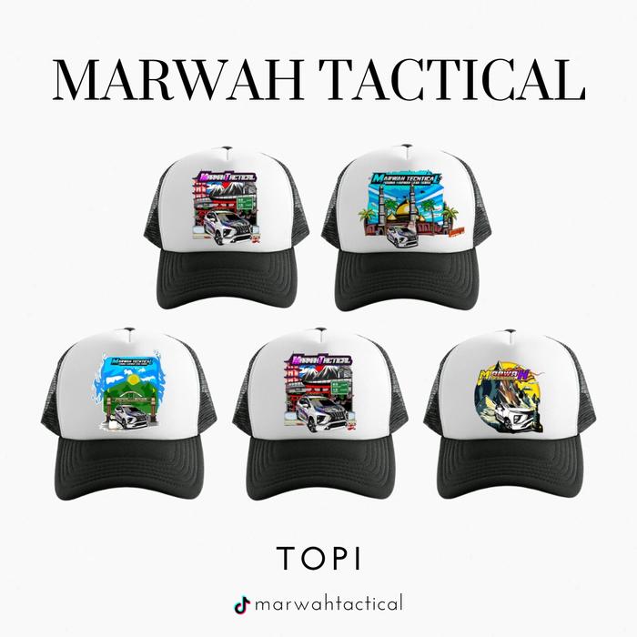 TOPI JARING MARWAH TACTICAL