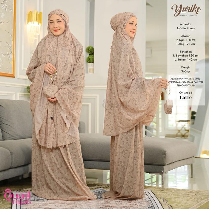A Quail Hijab - Yurike Mukena Exclusive Ori Quail