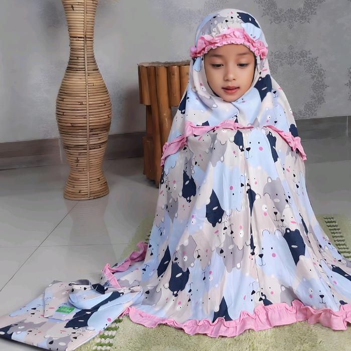 PREMIUM (READY) terjamin Valdys Hijab - Nina Prayer Set Kids (Mukena Anak Katun Rayon Premium) terla