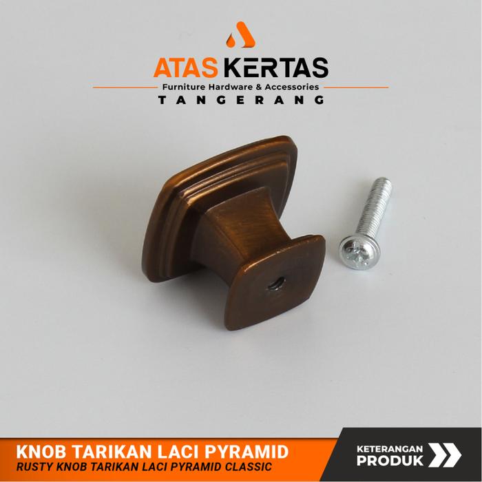 Knob Handle Tarikan Laci Piramid - Knob Pintu Model Pyramid