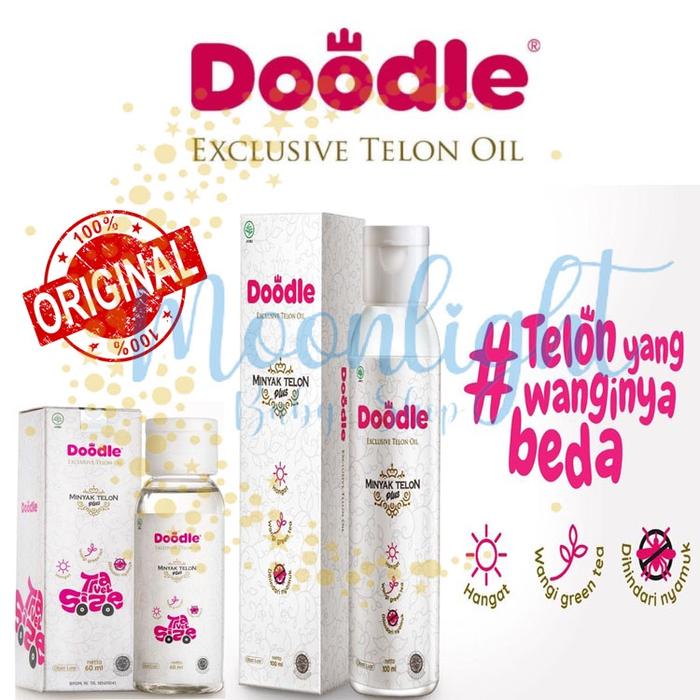 Minyak Telon Doodle GREEN TEA | Exclusive Telon Oil