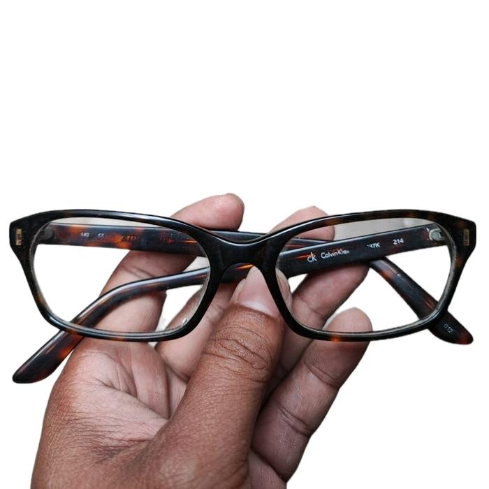 Frame Kacamata Wanita Original Calvin Klein CK 214 Tortoise
