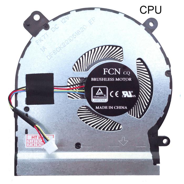 12V Laptop CPU GPU Cooling Fans for ASUS ROG Strix GL504 GL504G