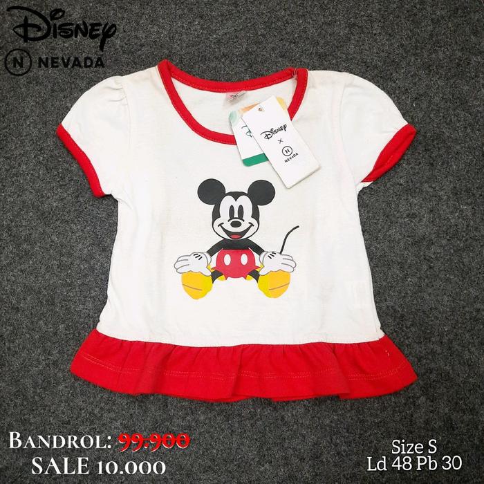 Disney Nevada Baju Kaos anak Mickey Mouse