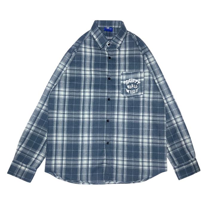 Kubik Society Flanel Veterano - Veterano Blue Worldwide