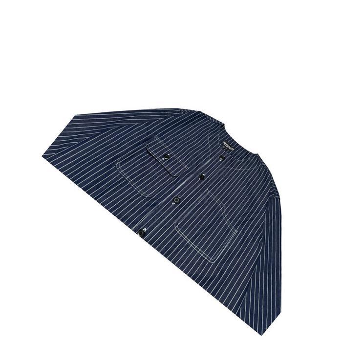 Fatgoods Cardan Jaket Wabash Navy Cotton Raw Denim