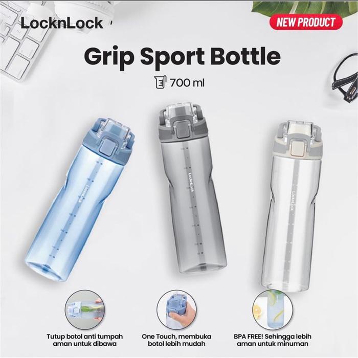 Botol Minum Lock n Lock ABF797 GRIP SPORTS BOTTLE botol minum 700ml