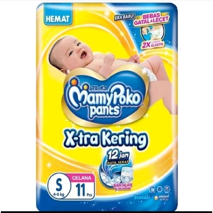 MamyPoko Pampers MamyPoko Pants S11, M9, L8, XL7, XXL6 - Celana Fashion Balita