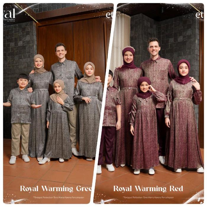 ETHICA ROYAL WARMING RED & WARMING GREEN//SARIMBIT TERBARU ETHICA