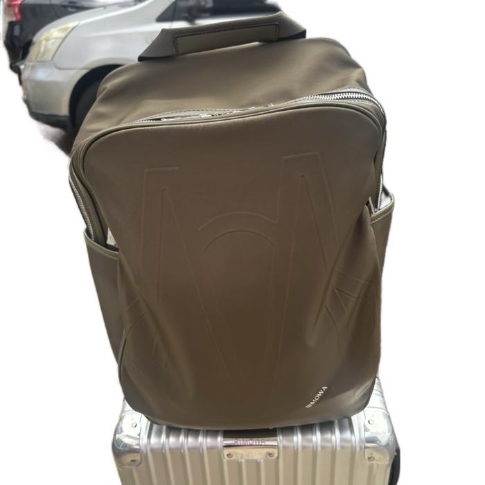 tas laptop backpack rimowa navy green