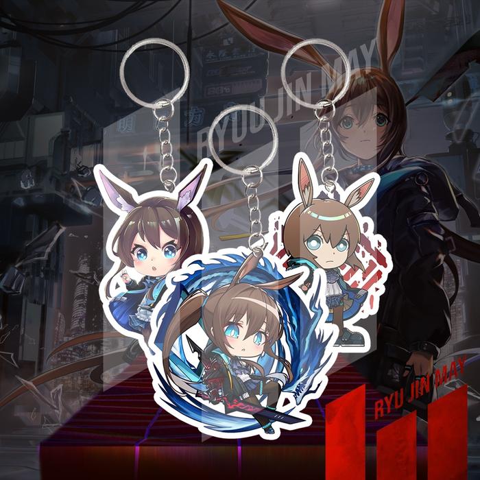 Gantungan Kunci / Keychain / Gantungan HP - Arknights - Amiya