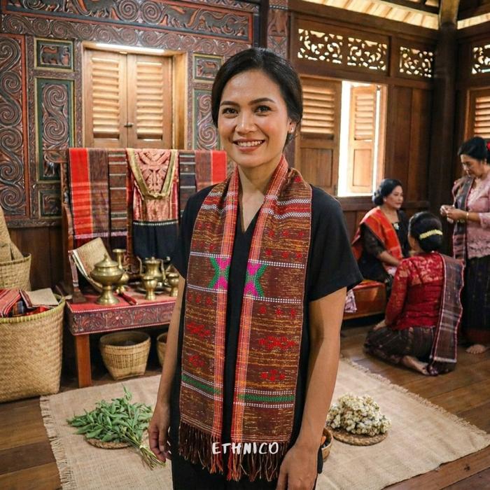 Syal Tenun Ulos Selendang Khas Batak Etnik