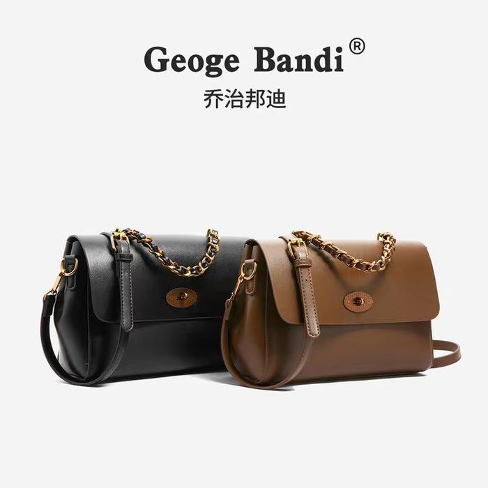 BISA COD  2428 tas selempang wanita geoge bandi ori free sertifikat dan dustbag  free paper bag tas 