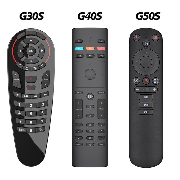G30S G40S G50S Voice Remote Control Gyroscope G20BTS Plus G10S PRO