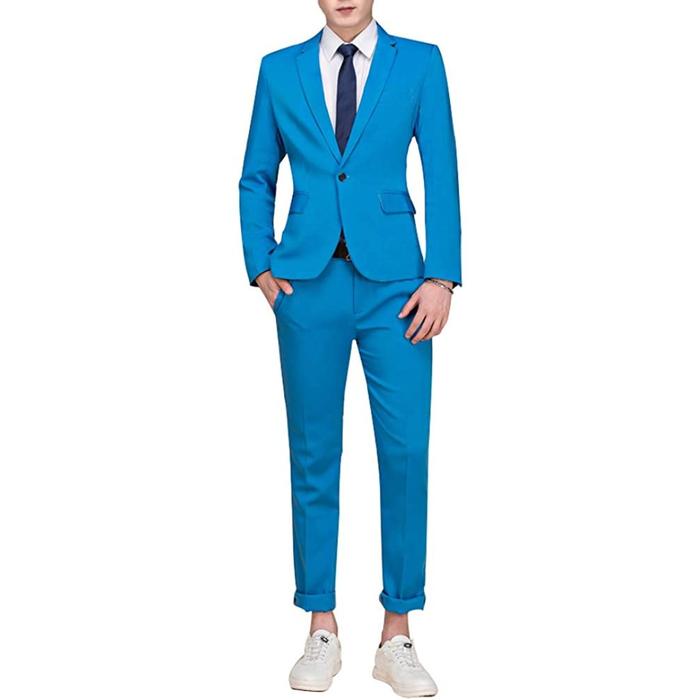 SETELAN JAS BLAZER PRIA KOREAN STYLE-SETELAN JAS KANTOR -BLAZER MASA KINI- JAS WEDDING