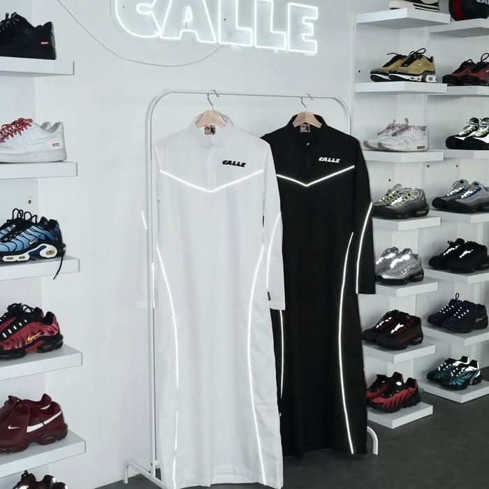 [ORIGINAL]QAMIS/GAMIS CALLE WHITE & BLACK(V1/V2/V3)