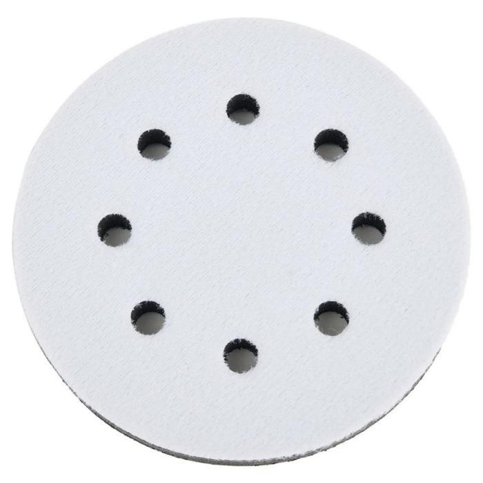 Interface Pad 5inch 8lubang Bantalan Amplas Bulat Busa Bantalan Amplas Flexible Alas Bantalan Busa A