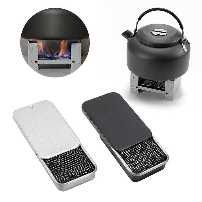 Stainless Steel Cooking Stove Lightweight Mini Cooking
