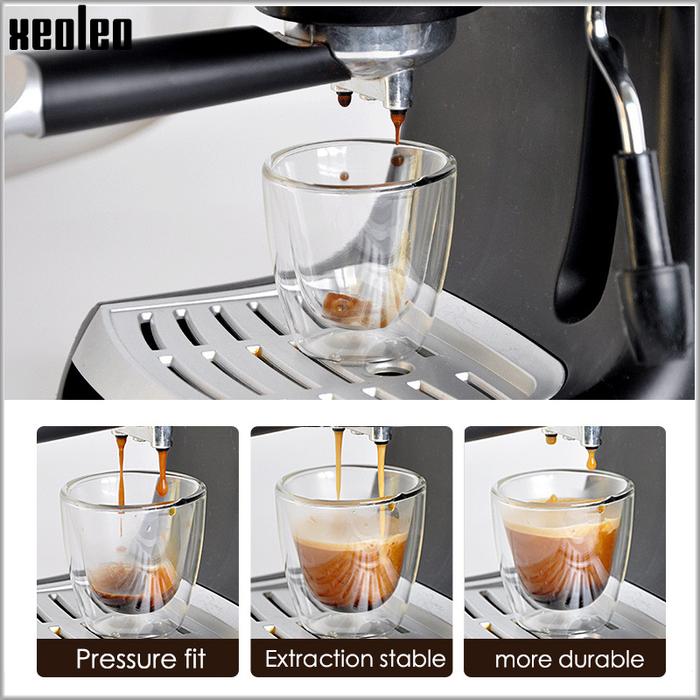 Mesin Kopi Espresso 15 Bar Xeoleo Pembuat Kopi Espresso Mesin Tekanan
