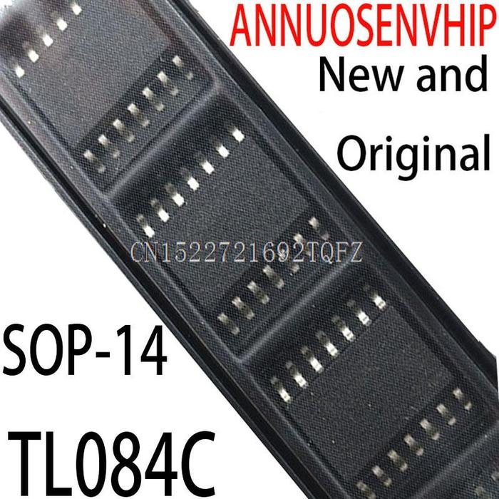 200PCS New and Original TL084  TL084CDT TL084CDR SOP-14 TL084C