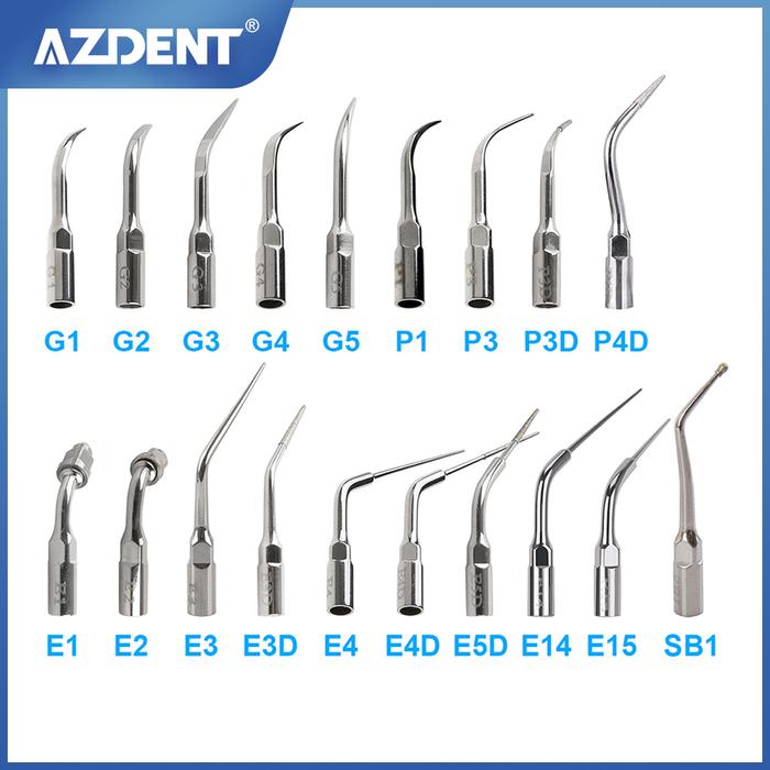 AZDENT Dental Ultrasonic Scaler Tip Scaling Periodontics Endodontics